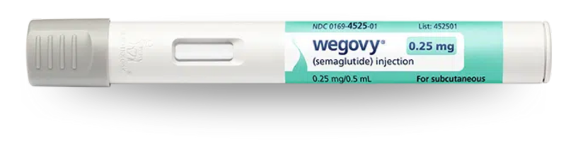 Wegovy weightloss injection pen - Goodbody